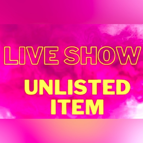 Unlisted Live Show Items - Picture 2 of 6